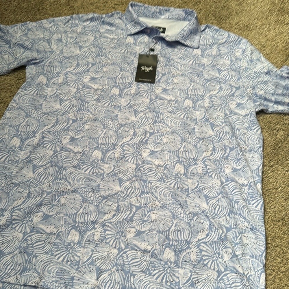 Mens Waggle Polo Shirt